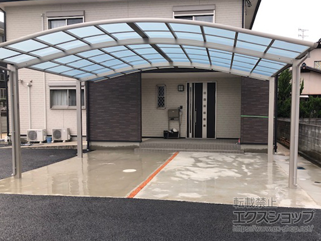 福岡県久留米市ののカーポート レイナツインポートグラン　積雪〜20cm対応 施工例