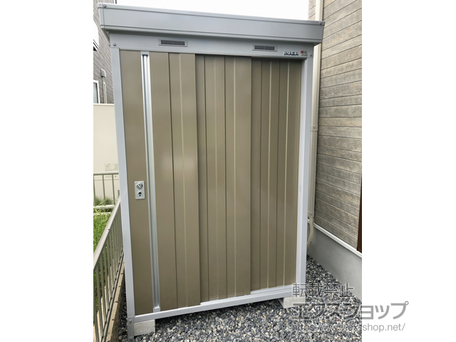 滋賀県愛知郡愛荘町のの物置・屋外倉庫 ネクスタ 一般型 1370×2210×2020（NXN-30CS） NXN-30CS-MB 施工例