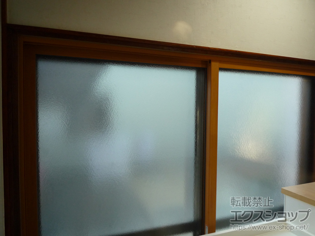 香川県木田郡三木町のの二重窓（内窓） インプラス ダストバリア仕様 引違い窓 2枚建 施工例