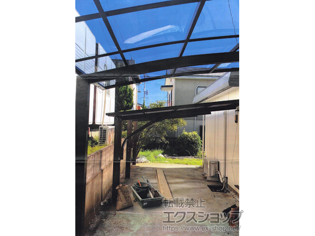 長崎県佐世保市ののカーポート プレシオスポート 積雪〜20cm対応 施工例