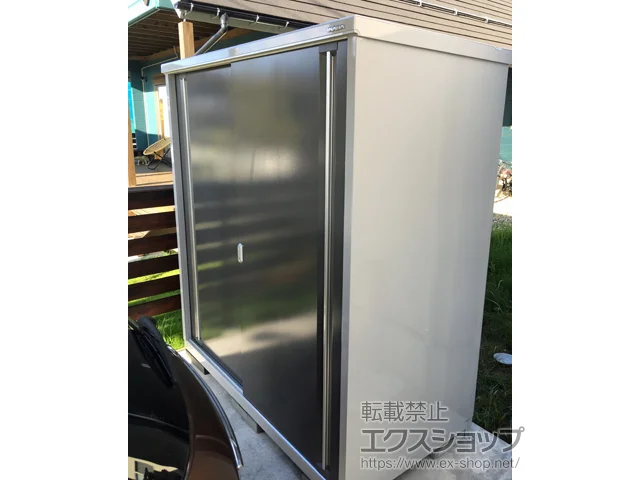 新潟県長岡市のイナバの物置・収納・屋外倉庫 シンプリー 一般型 1740×905×1903 MJX-179EP-PG 施工例