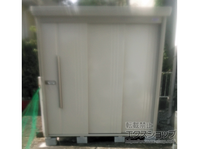 茨城県土浦市のの物置・屋外倉庫 Mr.ストックマンダンディ 一般型 2016×2290×2110（ND-2022） ND-2022-W 施工例