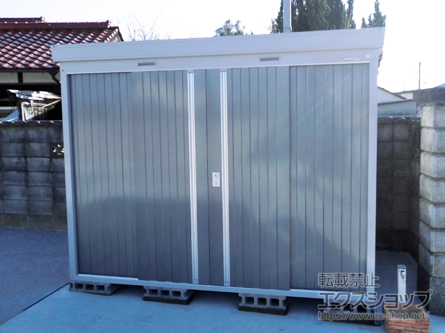 福岡県豊前市のの物置・屋外倉庫 ネクスタ 一般型 2630×1790×2020（NXN-50S） NXN-50S-PG 施工例