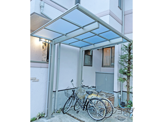 神奈川県川崎市ののサイクルポート・駐輪場 エフルージュグランミニ 積雪〜20cm対応 施工例