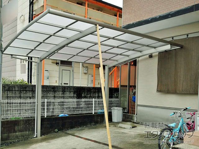 奈良県生駒郡三郷町ののカーポート レイナポートグラン　積雪〜20cm対応 施工例