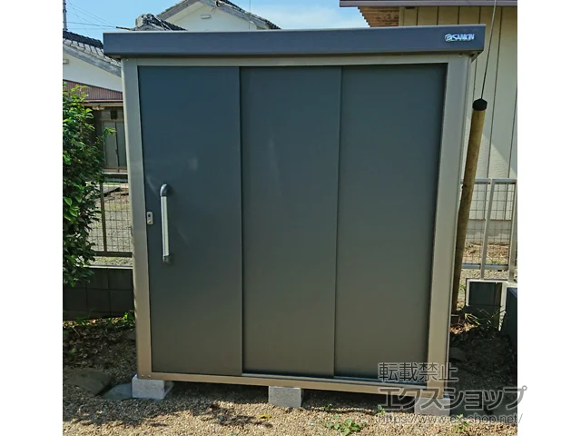 千葉県市川市のヨドコウ物置・収納・屋外倉庫施工例(エルモ 一般