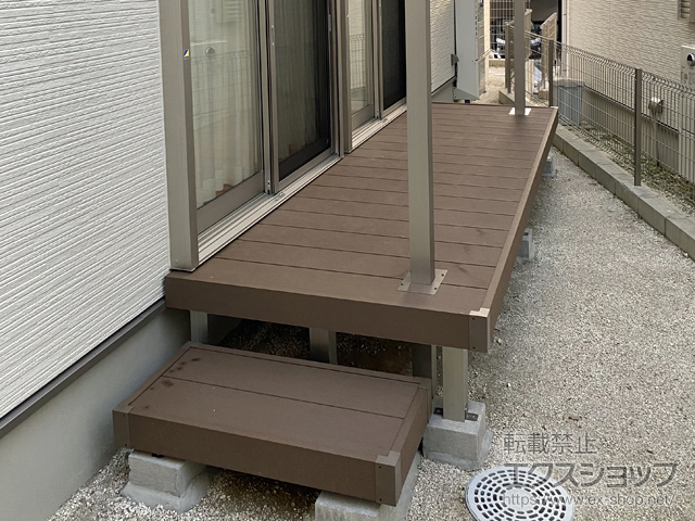 愛知県名古屋市ののウッドデッキ リウッドデッキ 200 施工例