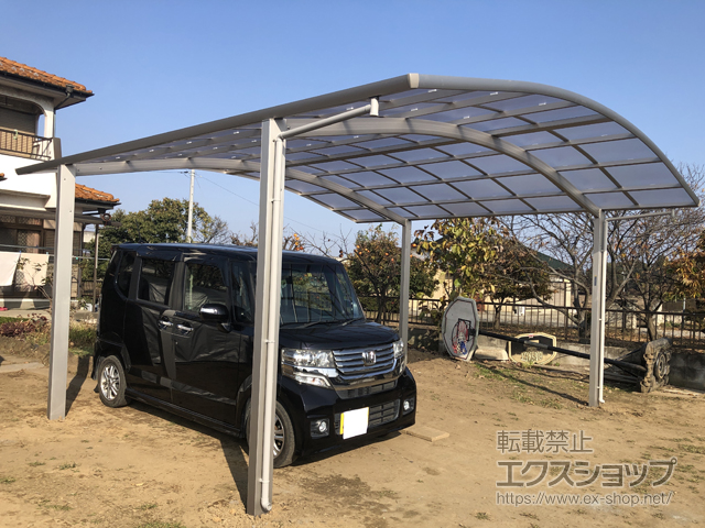 栃木県下都賀郡壬生町ののカーポート レイナツインポートグラン　積雪〜20cm対応 施工例