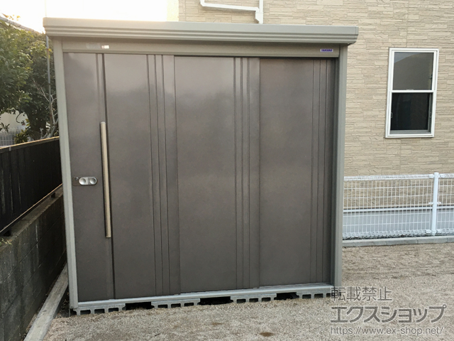 大分県大分市のの物置・屋外倉庫 Mr.ストックマンダンディ 一般型 2200×1590×2110 ND-2215-B 施工例