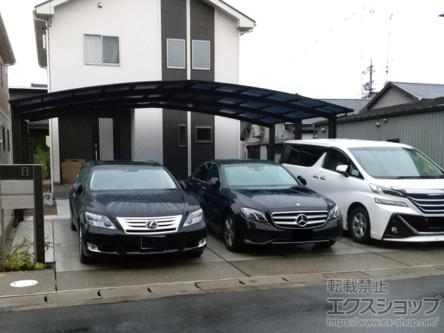 愛知県一宮市ののカーポート レイナトリプルポートグラン　積雪〜20cm対応 施工例