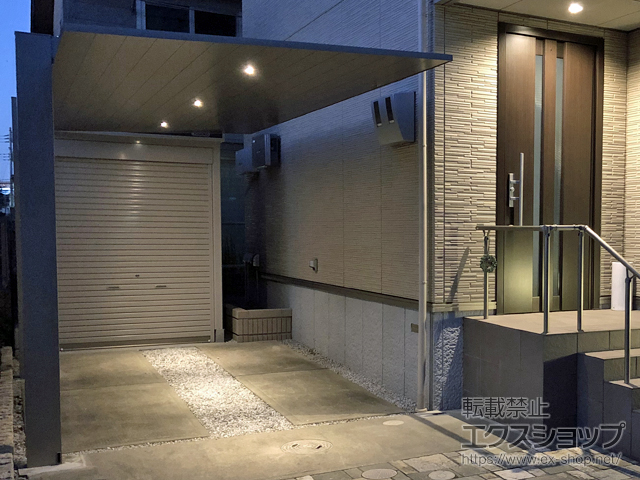 埼玉県坂戸市ののカーポート カーポートSC 積雪〜20cm対応 施工例