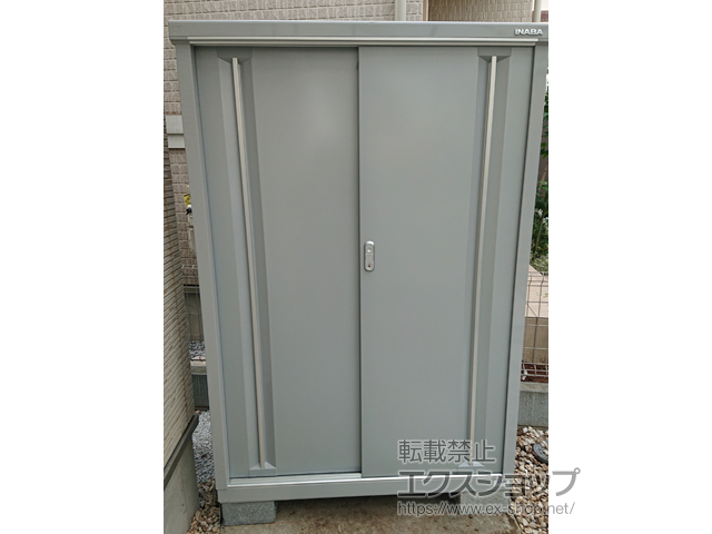 東京都府中市のの物置・屋外倉庫 シンプリー 一般型 1100×615×1603（MJX-116DP） MJX-116DP-FS 施工例