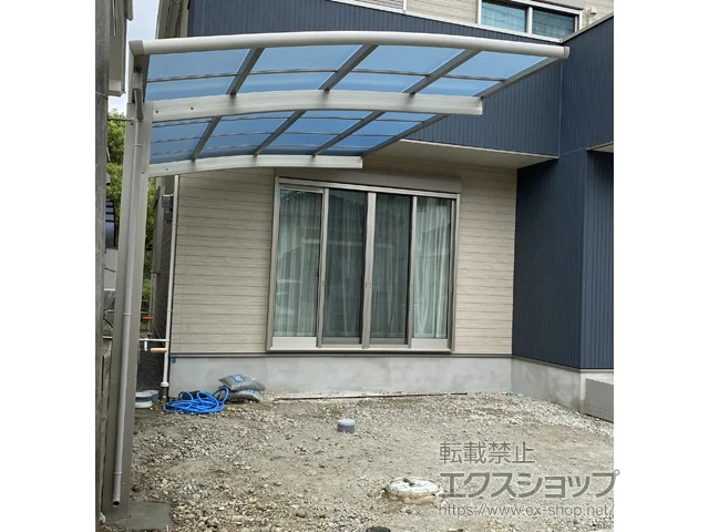 兵庫県神戸市のYKKAPのカーポート レイナポートグラン 積雪〜20cm対応 施工例