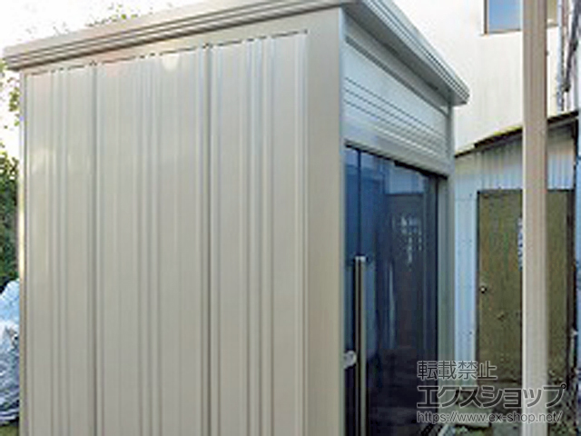 東京都府中市のの物置・屋外倉庫 Mr.トールマンダンディ 一般型 2200×1922×2570 JN-2219-DB 施工例