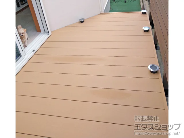 神奈川県川崎市のYKKAPのウッドデッキ リウッドデッキ 200 施工例