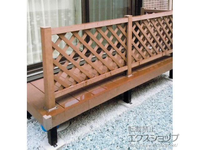 宮城県仙台市ののウッドデッキ リウッドデッキ 200 施工例