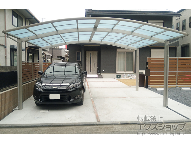 茨城県水戸市ののカーポート レイナツインポートグラン　積雪〜20cm対応 施工例
