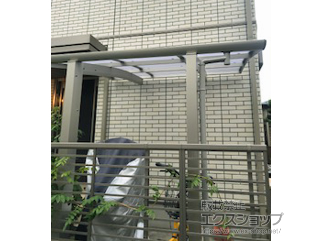 千葉県市川市ののサイクルポート・駐輪場 プレシオスポート ミニ 積雪〜20cm対応 施工例