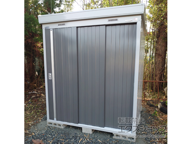 秋田県男鹿市のの物置・屋外倉庫 ネクスタ 多雪型 1790×1790×2020 NXN-32S-PG 施工例