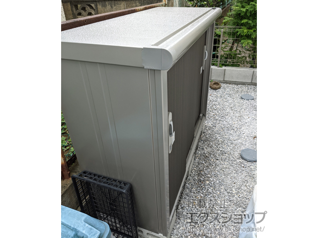埼玉県さいたま市のの物置・屋外倉庫 エスモ 一般型 1350×520×1101 ESE-1305Y-DW 施工例