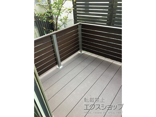 千葉県松戸市ののウッドデッキ リウッドデッキ 200 施工例