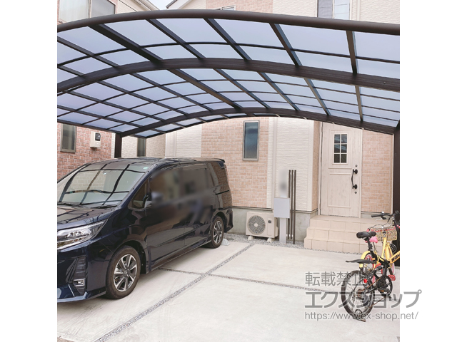 埼玉県川越市ののカーポート レイナツインポートグラン 積雪〜20cm対応 施工例