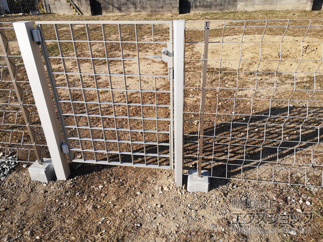 兵庫県神戸市ののフェンス・柵 トレメッシュシングルパネル 施工例