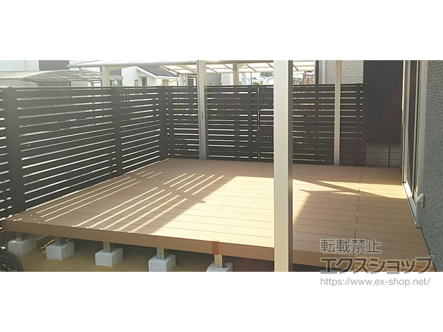 兵庫県三木市ののウッドデッキ リウッドデッキ 200 施工例