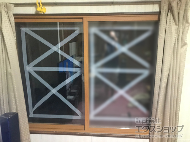 秋田県大仙市のの二重窓（内窓） インプラス 引違い窓 2枚建 施工例