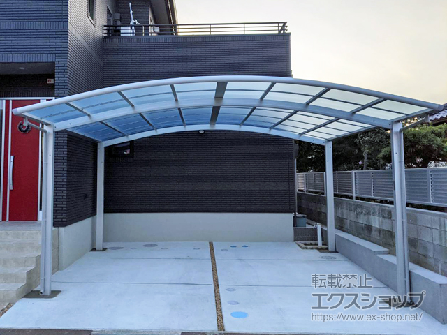 京都府城陽市ののカーポート レイナツインポートグラン　積雪〜20cm対応 施工例