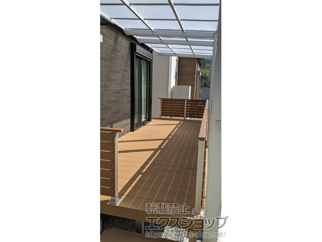 兵庫県姫路市ののウッドデッキ リウッドデッキ 200 施工例