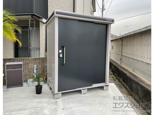 兵庫県神崎郡福崎町のの物置・屋外倉庫 エルモ 一般型 LMD-1811 SM 施工例