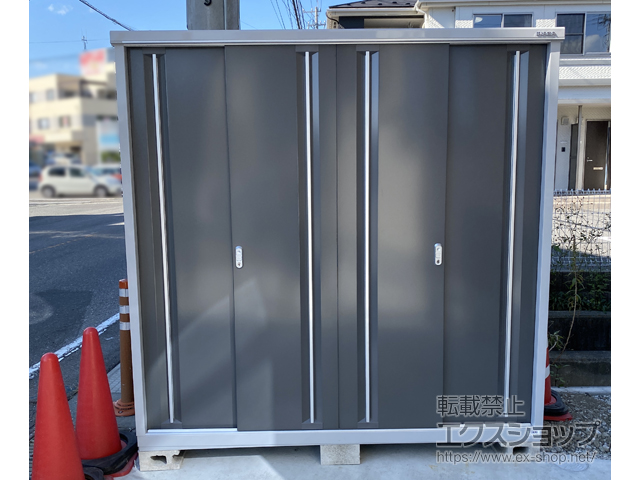 長野県松本市のの物置・屋外倉庫 シンプリー 一般型 1940×905×1903（MJX-199E） MJX-199E-PG 施工例