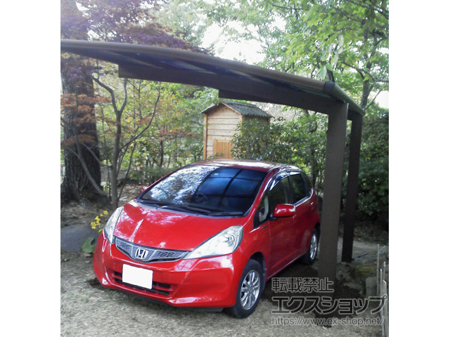 熊本県阿蘇郡南阿蘇村ののカーポート プレシオスポート 積雪〜20cm対応 施工例