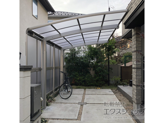 東京都杉並区ののカーポート レイナポートグラン　積雪〜20cm対応 施工例