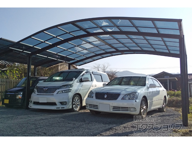 宮崎県都城市ののカーポート レイナツインポートグラン　積雪〜20cm対応 施工例