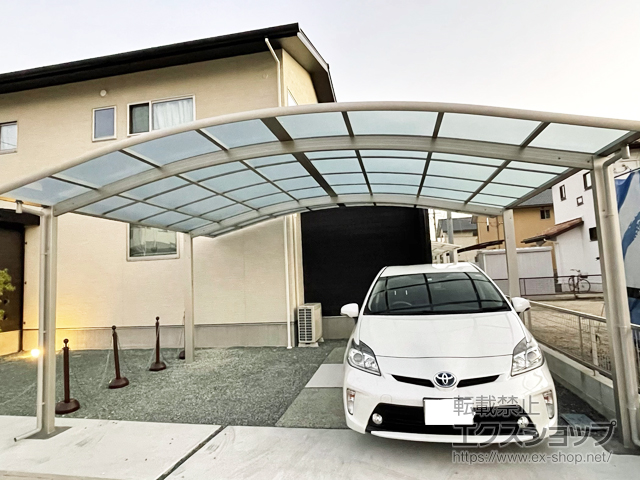 熊本県熊本市ののカーポート レイナツインポートグラン　積雪〜20cm対応 施工例
