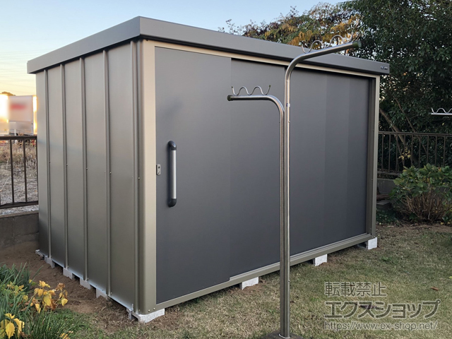 埼玉県さいたま市のの物置・屋外倉庫 エスケーエイト SK8-180 一般型 SK8-180-GK 施工例
