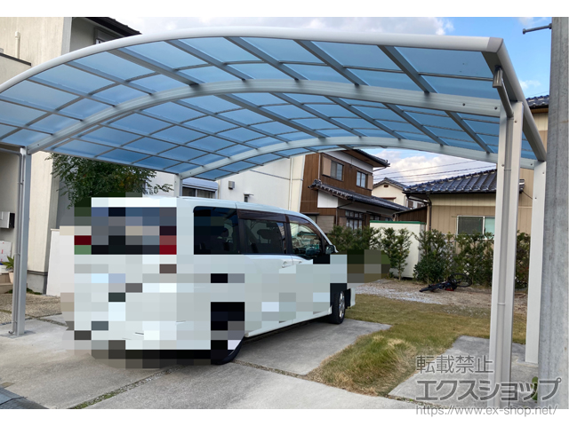 山口県山口市ののカーポート レイナツインポートグラン　積雪〜20cm対応 施工例