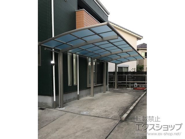 愛知県豊田市ののカーポート レイナポートグラン 縦連棟　積雪〜20cm対応 施工例