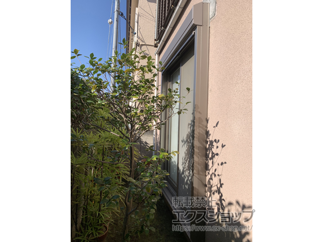 東京都世田谷区のLIXIL リクシル（トステム）の窓シャッター 【特注】リフォームシャッター 手動式 標準タイプ 施工例