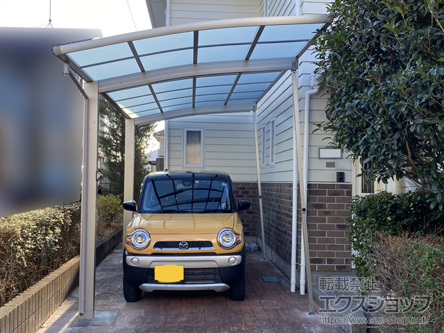 福島県白河市ののカーポート レイナポートグラン　積雪〜20cm対応 施工例