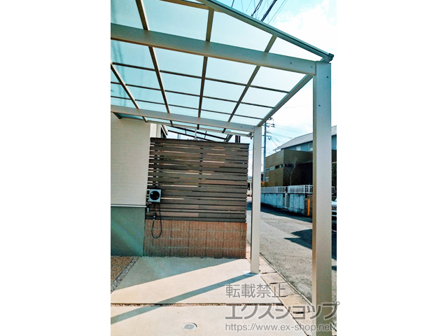 福岡県福岡市ののカーポート エフルージュグラン　積雪〜20cm対応 施工例