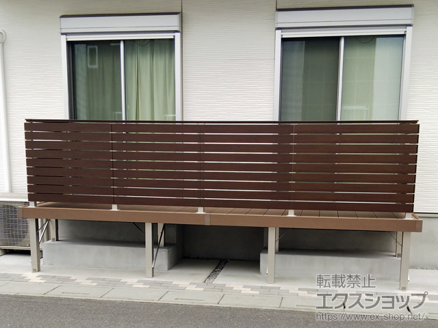 埼玉県比企郡滑川町ののウッドデッキ リウッドデッキ 200 施工例