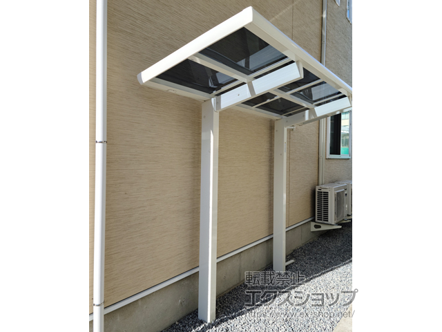 長野県長野市ののサイクルポート・駐輪場 レイナポートグランミニ 積雪〜20cm対応 施工例