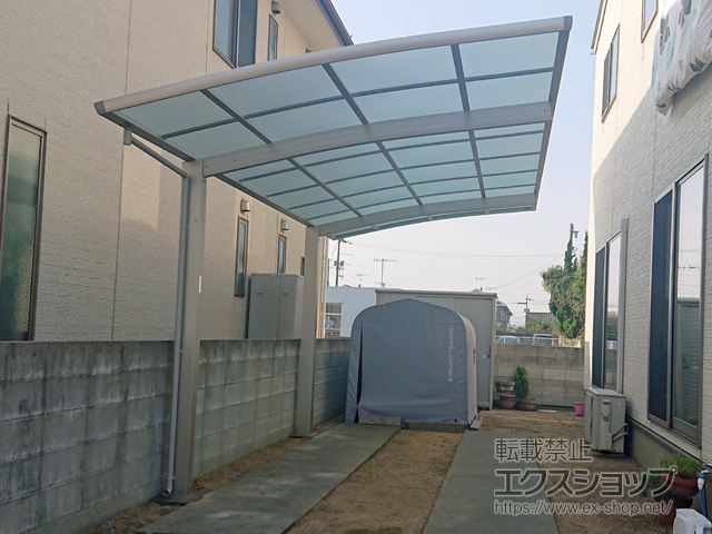 岡山県倉敷市ののカーポート レイナポートグラン　積雪〜20cm対応 施工例