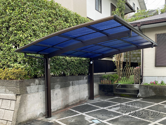 鹿児島県鹿児島市ののカーポート プレシオスポート 積雪〜20cm対応 施工例