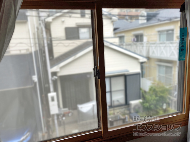 兵庫県神戸市のの二重窓（内窓） インプラス 引違い窓 2枚建 施工例