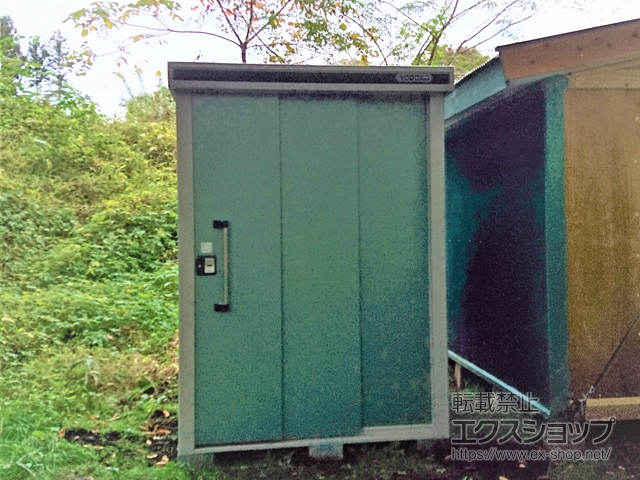 栃木県那須郡那須町のの物置・屋外倉庫 エルモ 一般型 1520×1870×2118（LMD-1518） LMD-1518-EG 施工例