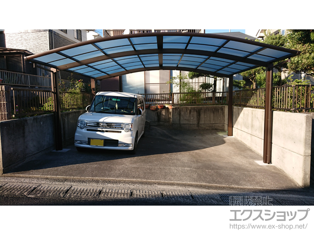 鹿児島県鹿児島市ののカーポート レイナツインポートグラン　積雪〜20cm対応 施工例